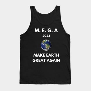 Make Earth Great Again, Mug, Sticker, Tote Tank Top